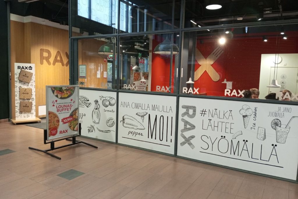 RAX Menu