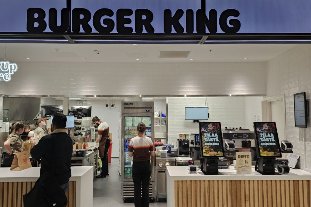 Burger King Menu : Helsinki