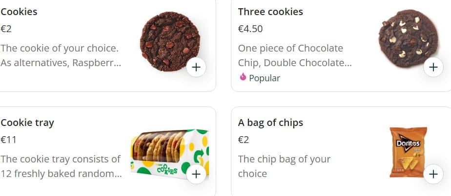 Subway Desserts