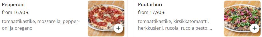 Ravintola Sitko Tampere Menu