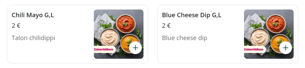 Edun herkkukeidas menu dips