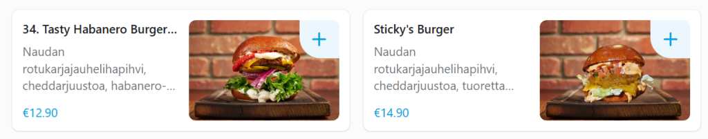 sticky wingers menu game time burgers