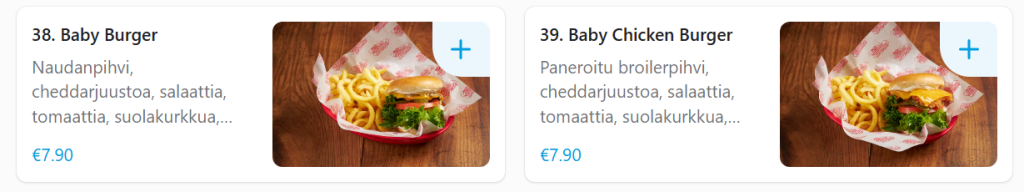 sticky wingers menu kids