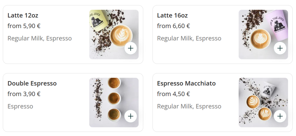 Joe & the juice coffee