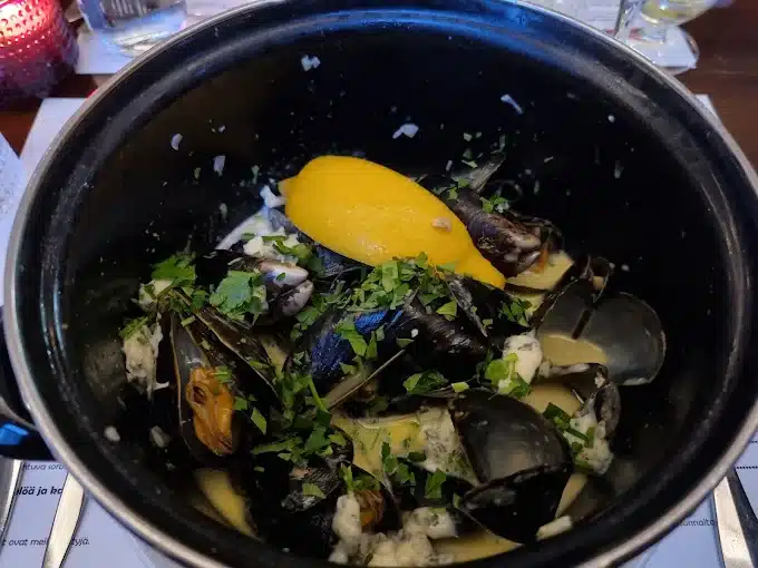 Spring Mushroom Soup Ravintola Carelia Menu